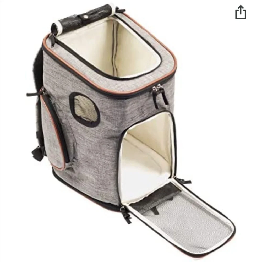 Pet carrier backpack